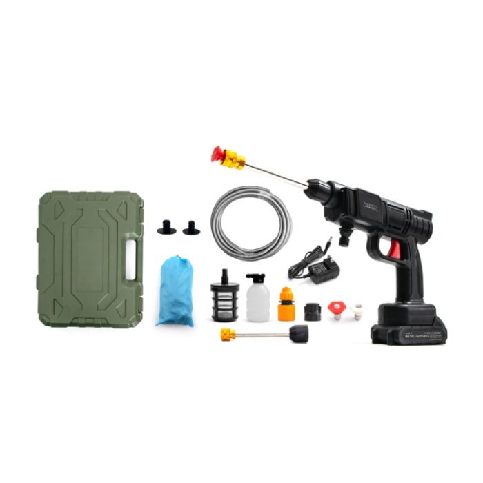 N　充電式高圧洗浄機　バケツ付き DLN-220622の説明画像3