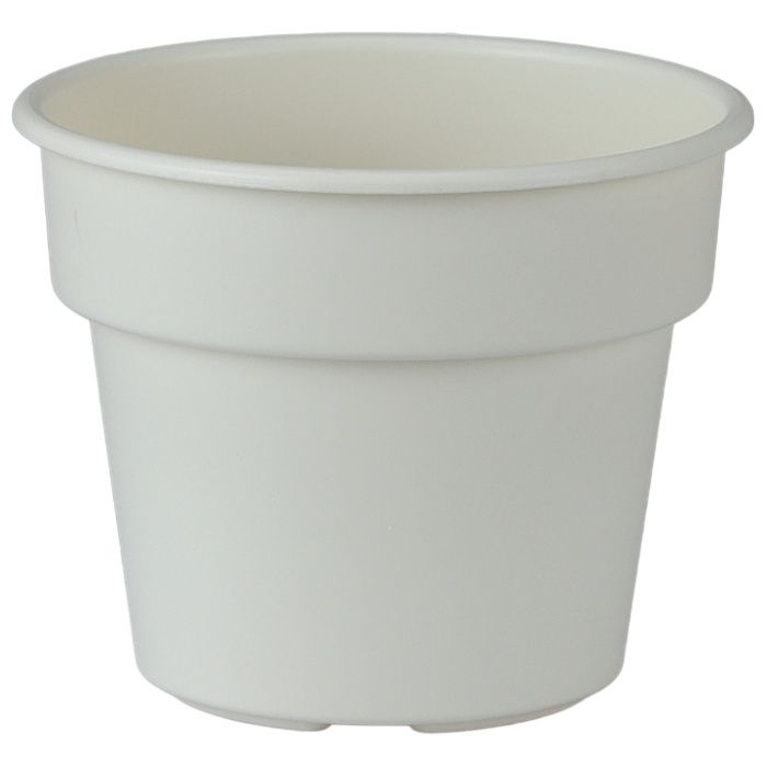 アップル シンプルポット10号 ホワイト