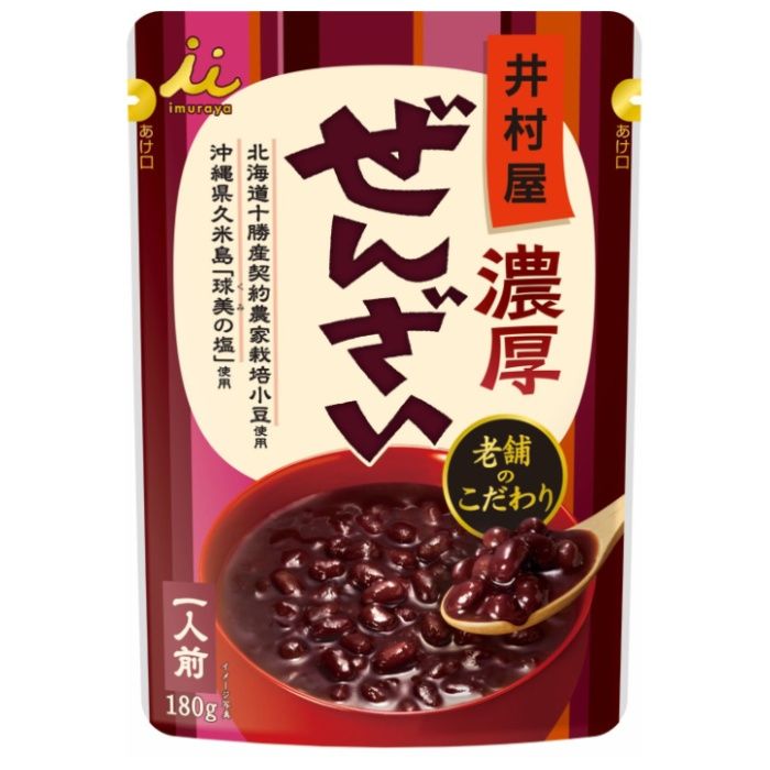 井村屋濃厚ぜんざい 180g