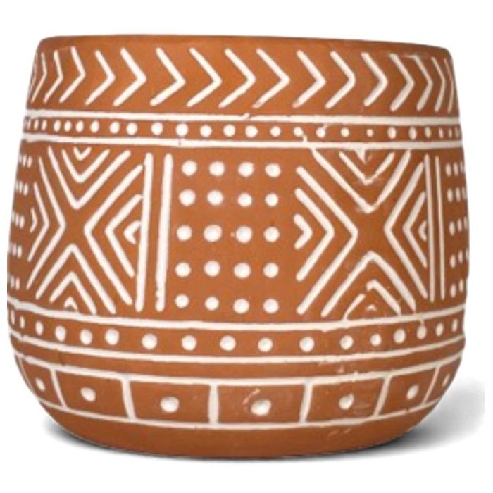 welzo トライバルポット オレンジ