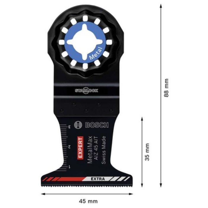 BOSCH 超硬マルチツールブレード AIZ45AITの説明画像2