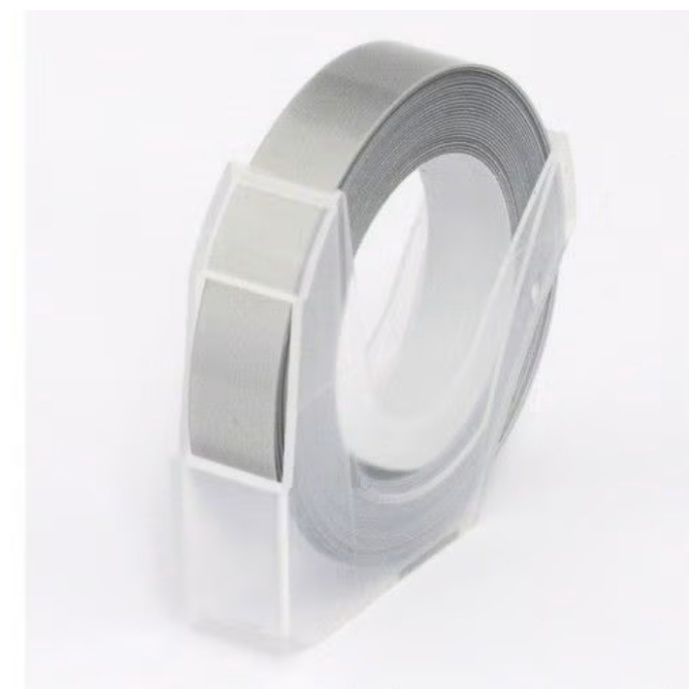 ジット ダイモ　レイチェル&マシューズグロッシーテープ9mm×3m シルバー　セリースパック RM900SVX