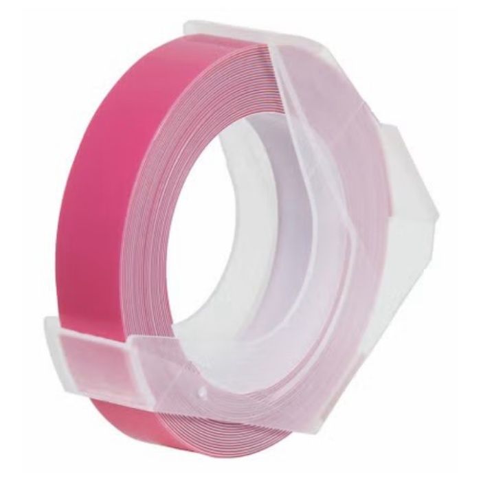 ジット ダイモ　レイチェル&マシューズグロッシーテープ9mm×3m ローズピンク　セリースパック RM900RPKX