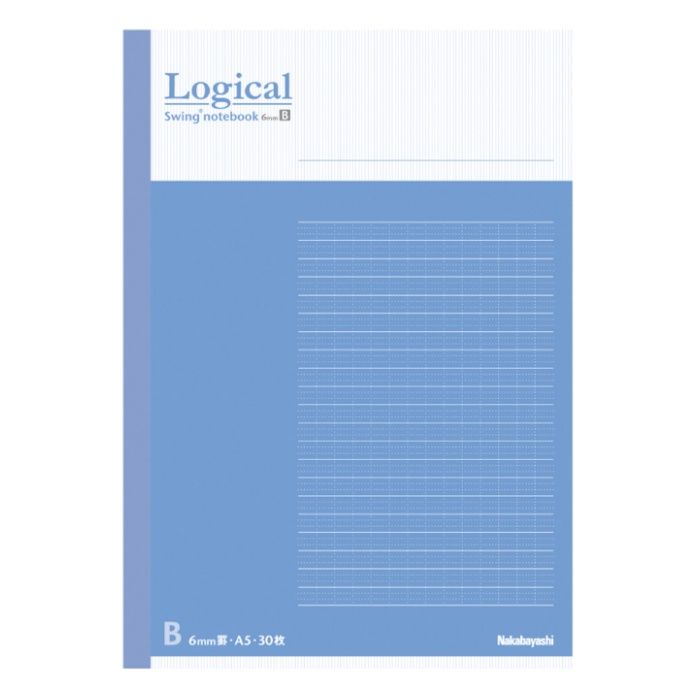 ナカバヤシ ロジカルノートA5/B罫/40枚 COC-ノ-A501B