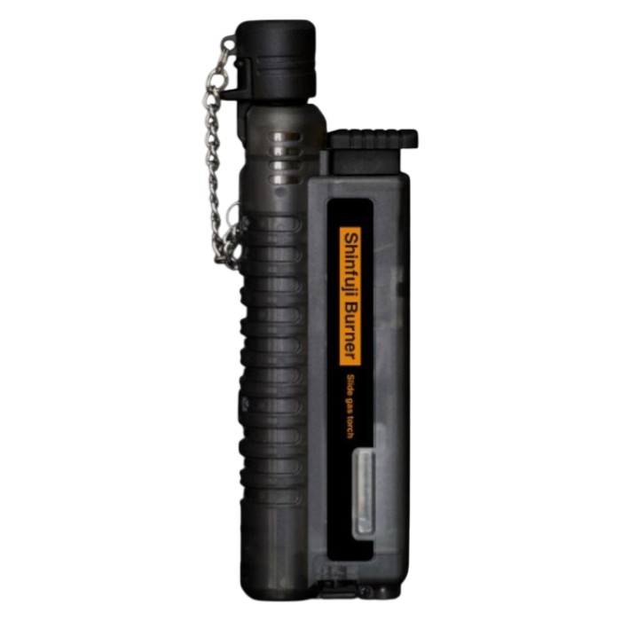 新富士バーナー スライドガストーチ　スケルトンブラック RZ-520C2SB