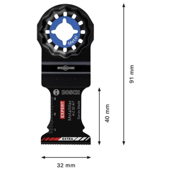 BOSCH 超硬マルチツールブレード AIZ32AITの説明画像2