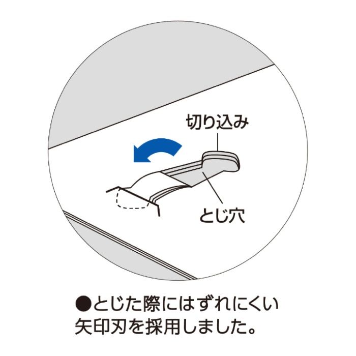 コクヨ ハリナックス(コンパクトアルファ) SLN-MSH305GBの説明画像3