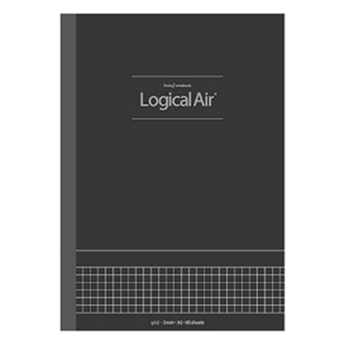 ナカバヤシ ロジカルエアーノートA5　方眼　80枚 ノ-A512SーD