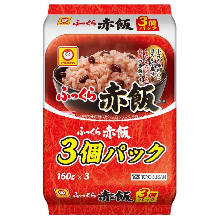 コゲツ産業 A マルちゃん ふっくら赤飯 3食パック