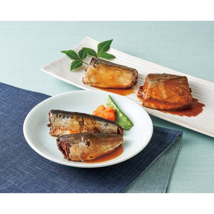 【U4-2】【お中元】国産 骨までやわらか煮魚セット-承り締切:2025年7月29日