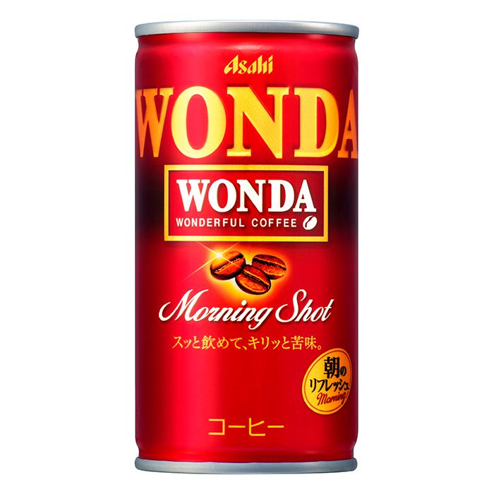 アサヒ飲料 ワンダ　モーニングショット 185g×6缶パック ケース(30缶入リ)の説明画像2