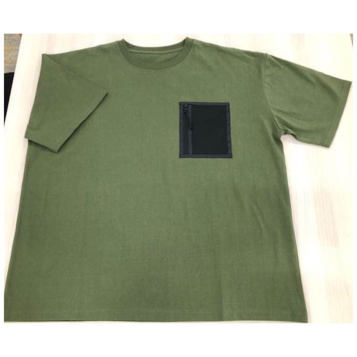 マジック加工半袖アウトドアTシャツ WM-OUTER6 グリーン