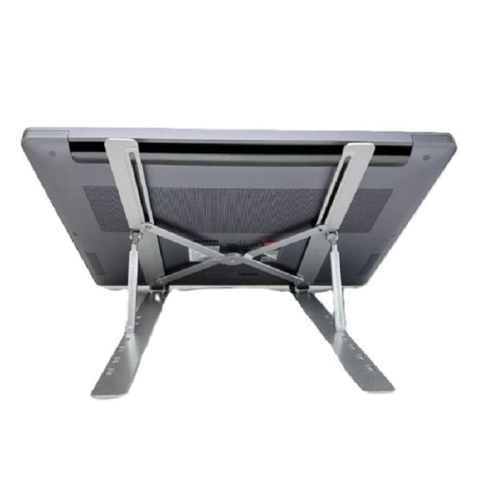 ノートPCタブレットスタンドAL合金 NFーNPCSTDAL合金銀の説明画像4