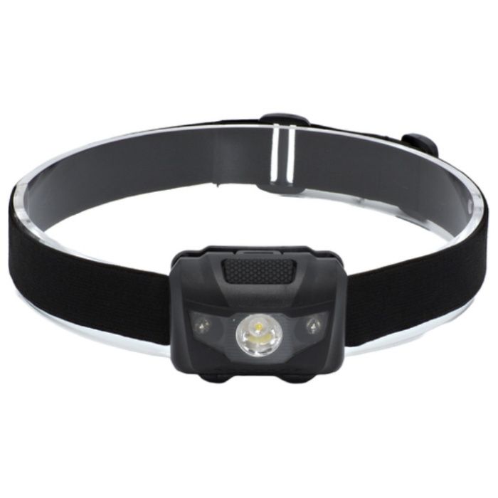 STAR LIGHT 乾電池式コンパクトヘッドライト SKHL120D43BK