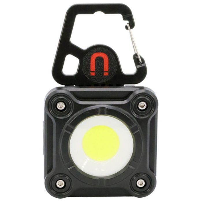 STAR LIGHT 高輝度カラビナ付COBライト SKWL1000CHBKの説明画像2