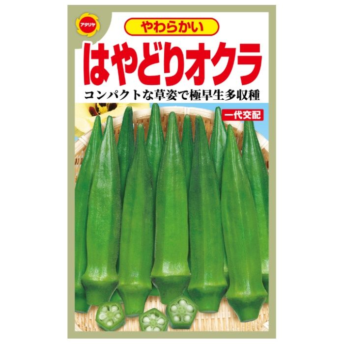 アタリヤ農園 オクラ はやどりオクラ
