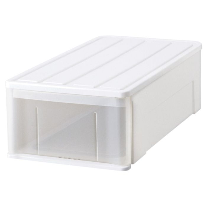 押入れ引き出し収納ケース 74M　WH