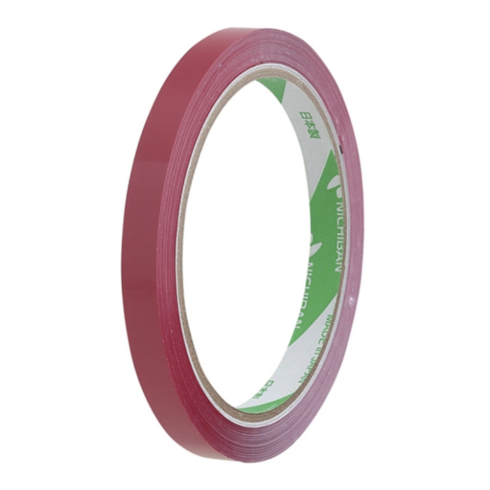 バッグシーリングテープ 赤 9mm×50mの説明画像2