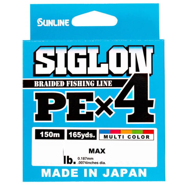サンライン SIGLON　PE4　150M(5C) #1/16LB　J