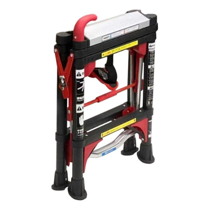 アルミス コンパクト伸縮専用脚立4段 ALT-SSK04