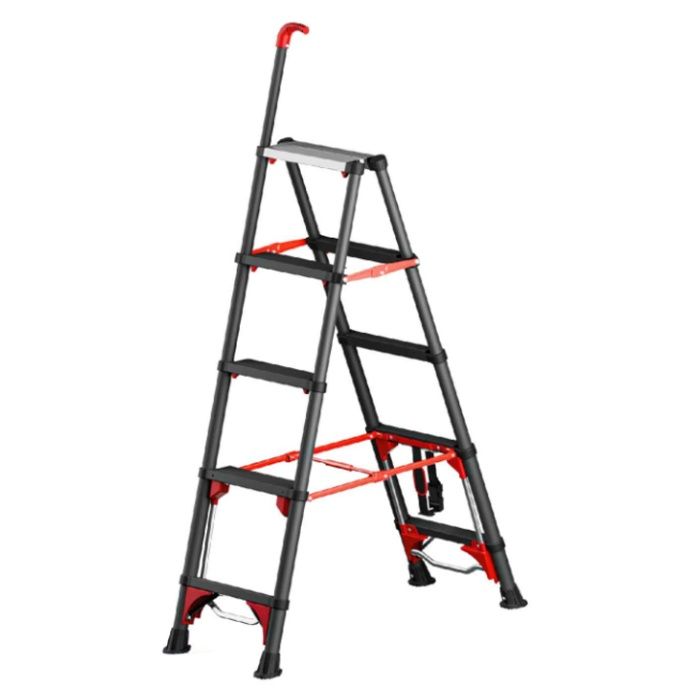 アルミス コンパクト伸縮専用脚立5段 ALT-SSK05の説明画像2