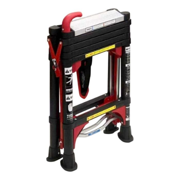 アルミス コンパクト伸縮専用脚立6段 ALT-SSK06