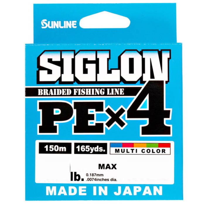 サンライン SIGLON　PE4　150M(5C) #1.5/25LB　J