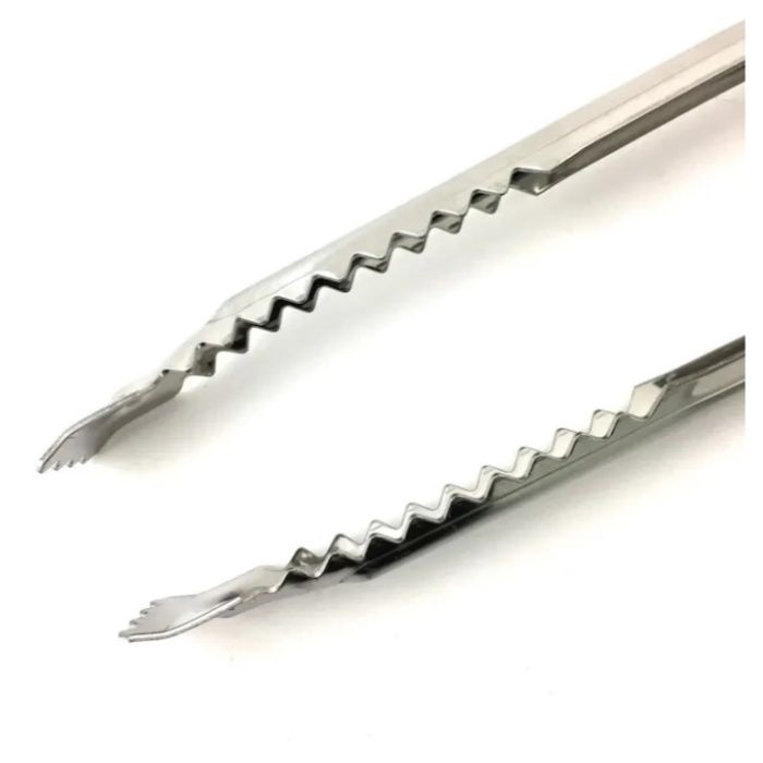 EIZUKA ステンレス製　ギザ付トング 750mm　G-11の説明画像2