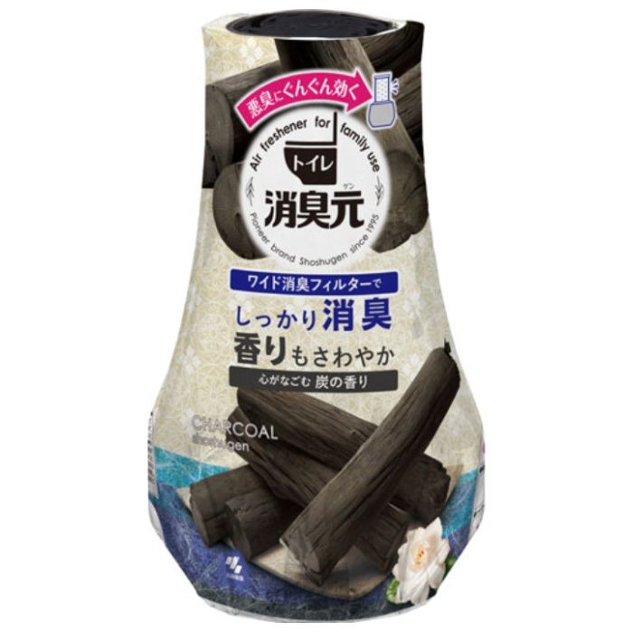 小林製薬 トイレの消臭元 心がなごむ炭の香り 400ml