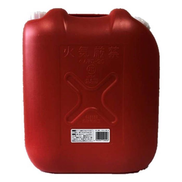 コダマ樹脂工業 灯油缶20Lスリム赤 九州・中四国取扱い TK-20L