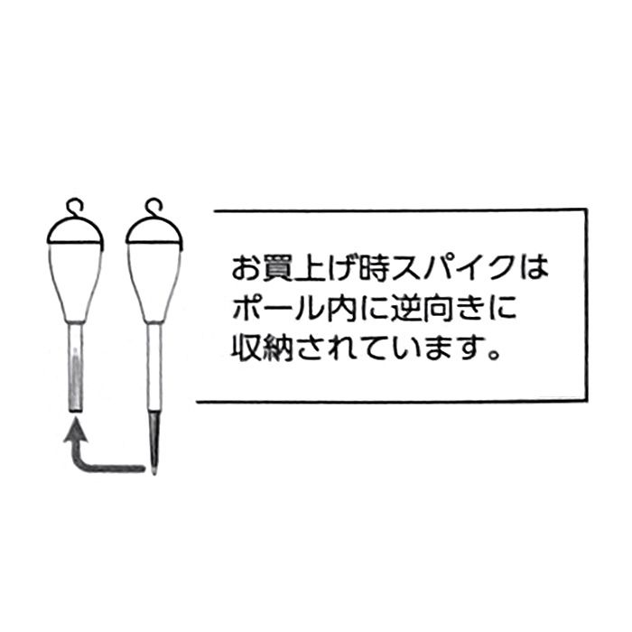 セブンカラー 3way ソーラーライト JD70-3way-01の説明画像5