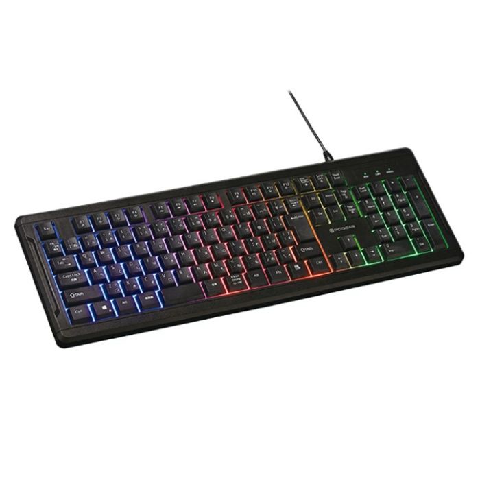 オーム電機 ゲーミングキーボードREX301 PC-SKREX301-K