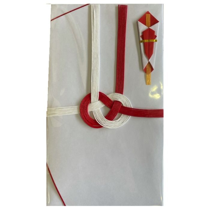 さんおいけ 金封　大阪折　10枚　赤白 NKS-101.10P