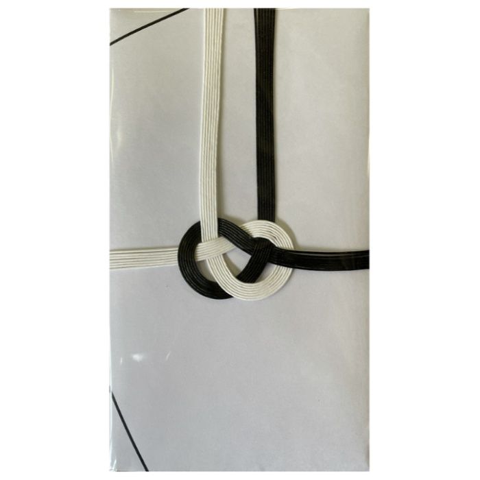 さんおいけ 金封　大阪折　10枚　黒白 NKS-301.10P