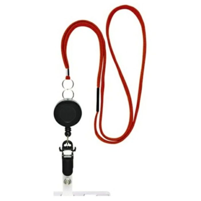 ソニック リール式 吊下げひも バラ 赤 NF-569-R
