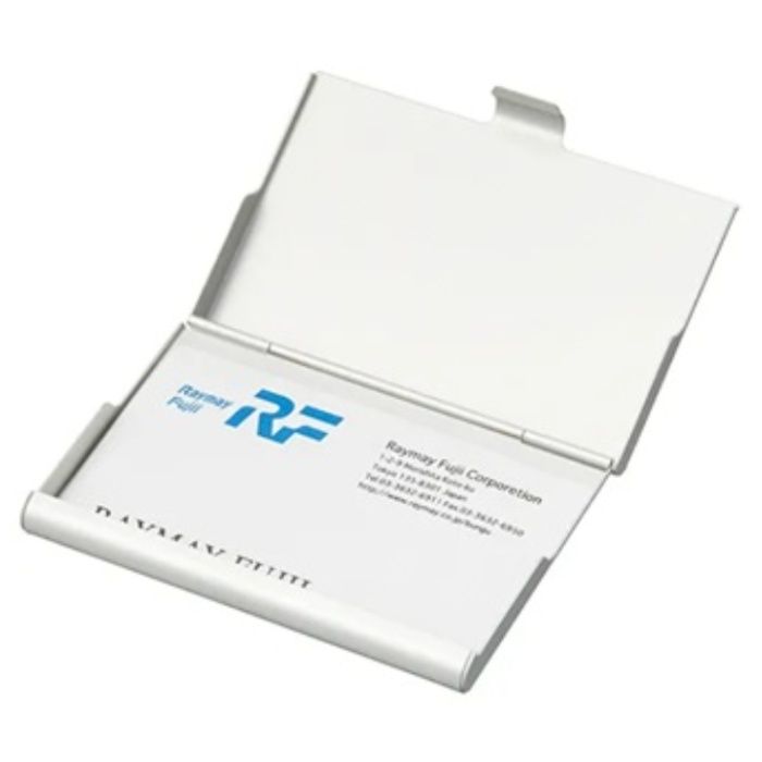 レイメイ藤井 アルミカードケース 35枚収納 シルバー CHA1057Sの説明画像2