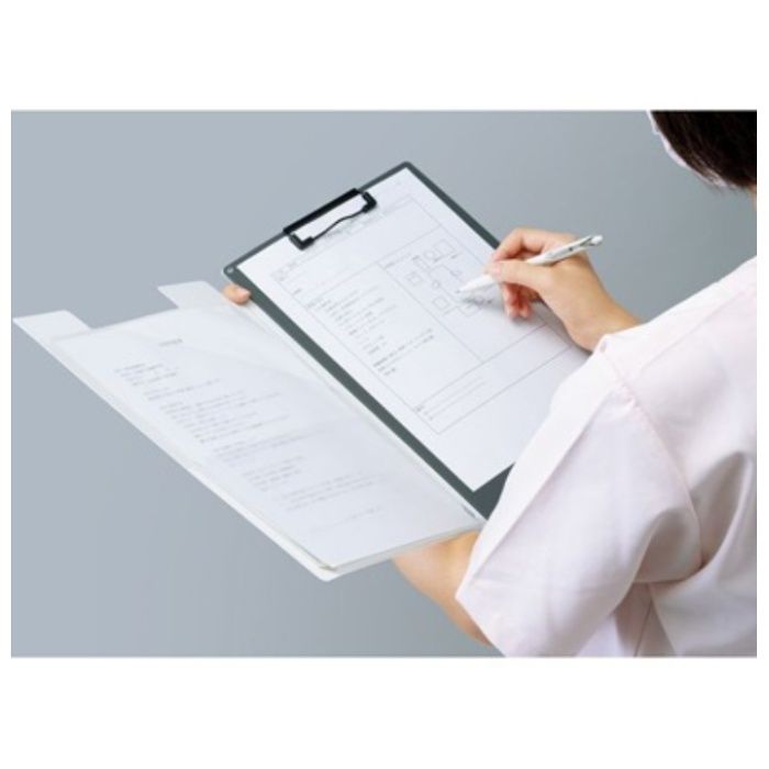 コクヨ 書類すっきりクリップホルダー　プレーンホワイト ヨハ-MC50Wの説明画像3