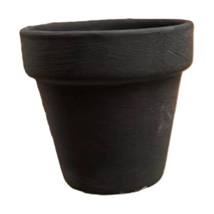 テラコッタペイントポットM BK TE02ブラック