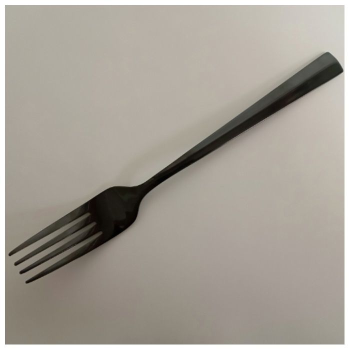 ブラックメッキフォークL ステンレス製