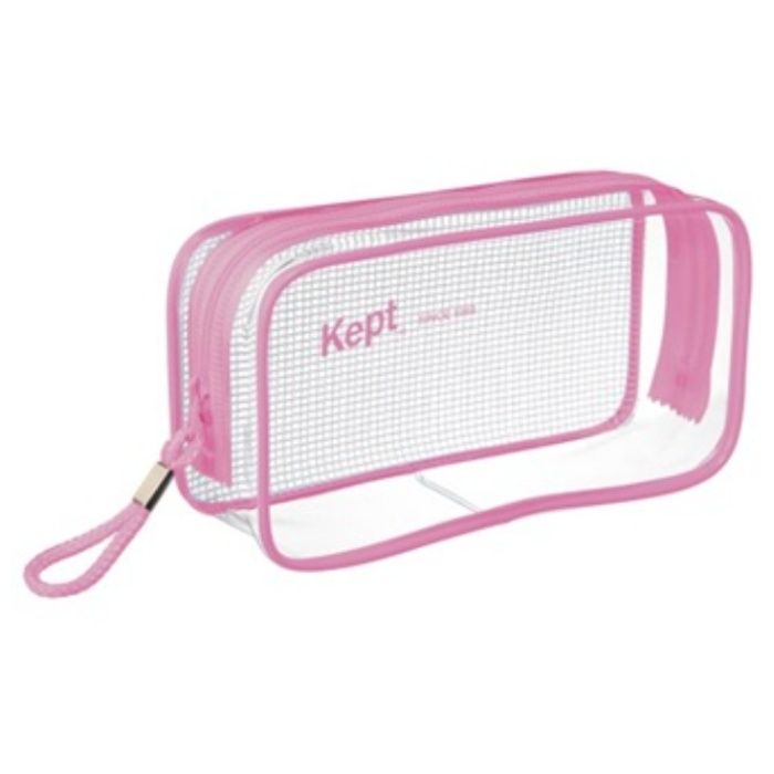 レイメイ藤井 keptクリアペンポーチリボンピンク KPF9026P