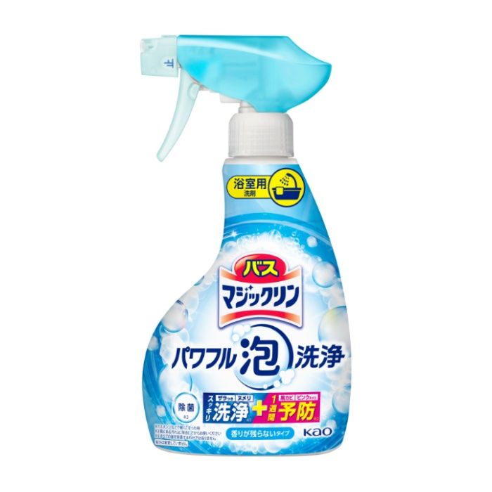 花王 バスマジックリン　パワフル泡洗浄　香りが残らないタイプ　本体350ml
