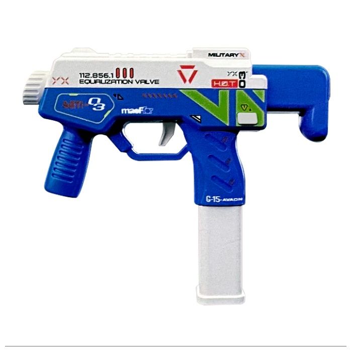 電動ウォーターガン SMG ブルー EWG-SMG-BLの説明画像2