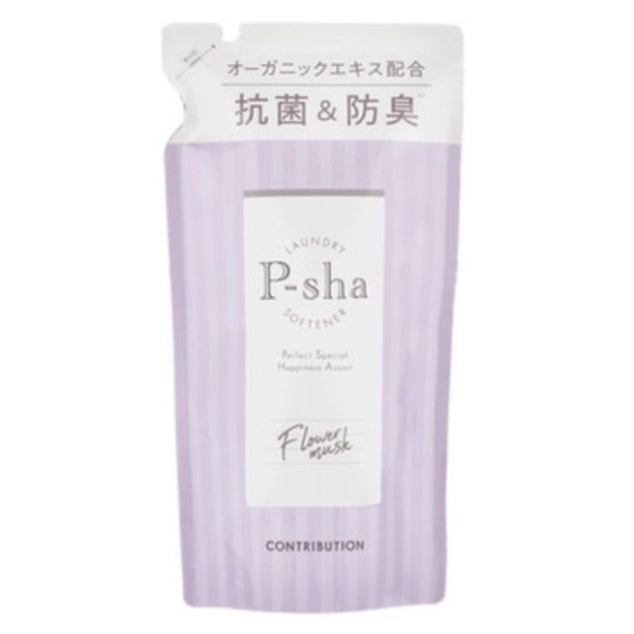 パーシャ柔軟剤 フラワームスク詰替480ml