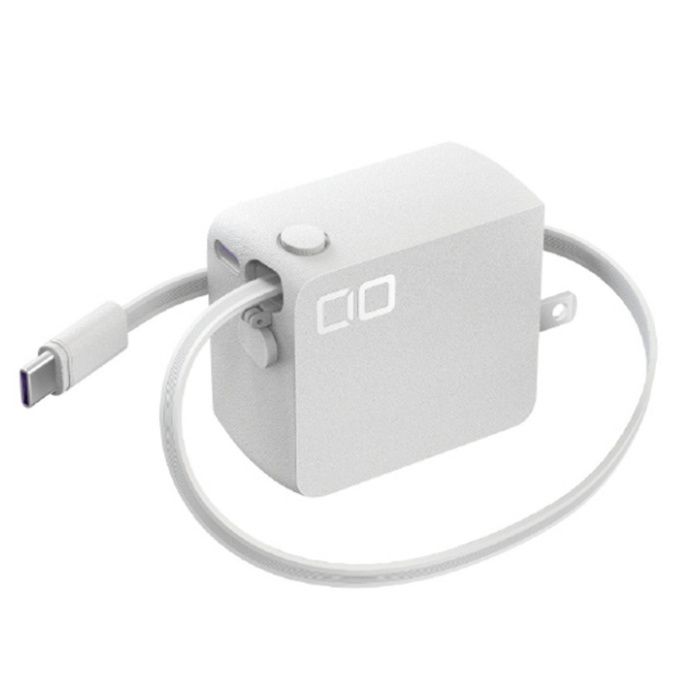 CIO　45W2Cコード付き充電器　WH CIO-G45W2C-CR-N2-WHの説明画像2