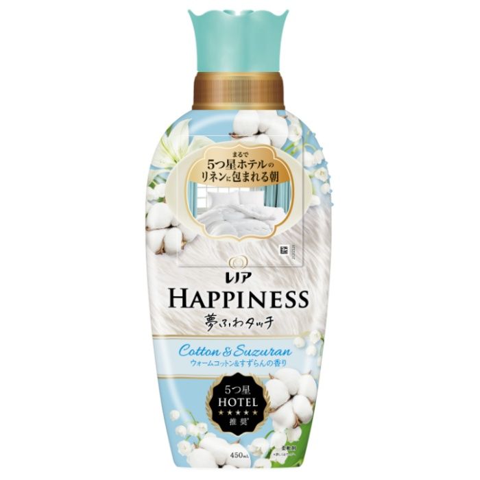 レノアハピネス夢ふわタッチ コットン&スズラン本体450ml