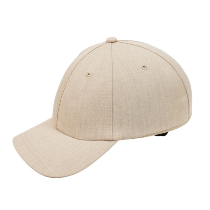 カジュアルヘルメットキャップ型 ベージュL Y-68CAP-BE