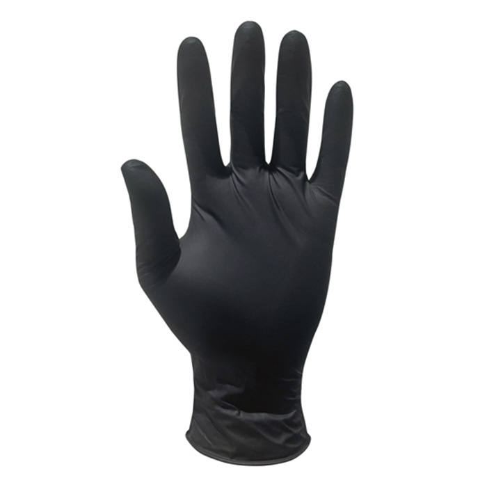 ナフコ BLACKARMOR(ブラックアーマー) ニトリル使い切り手袋 NFDB324 Lサイズの説明画像2