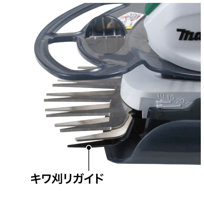 マキタ 10.8V充電式芝生バリカン MUM605DWHの説明画像5