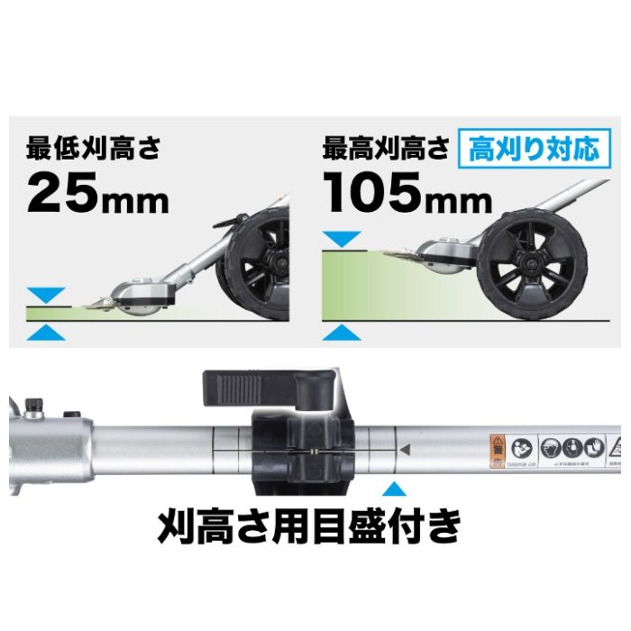 マキタ 40V充電式グラウンドトリマ　本体 MUG001GZの説明画像4