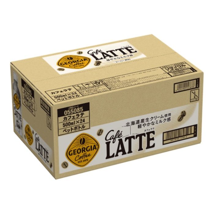 ジョージア　カフェラテ 500ml×24　ケース